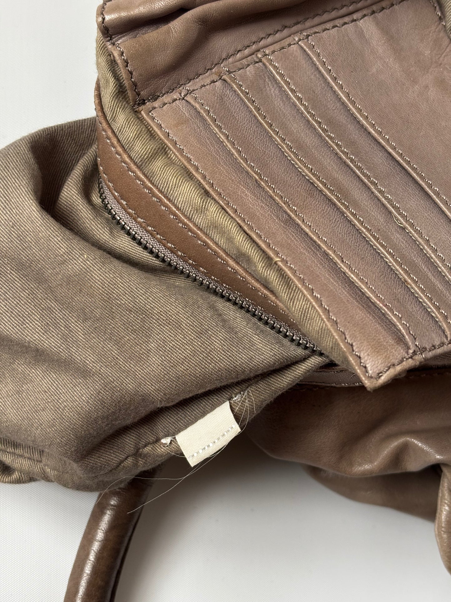 Diesel Y2K Skórzana Torba z Klamrami