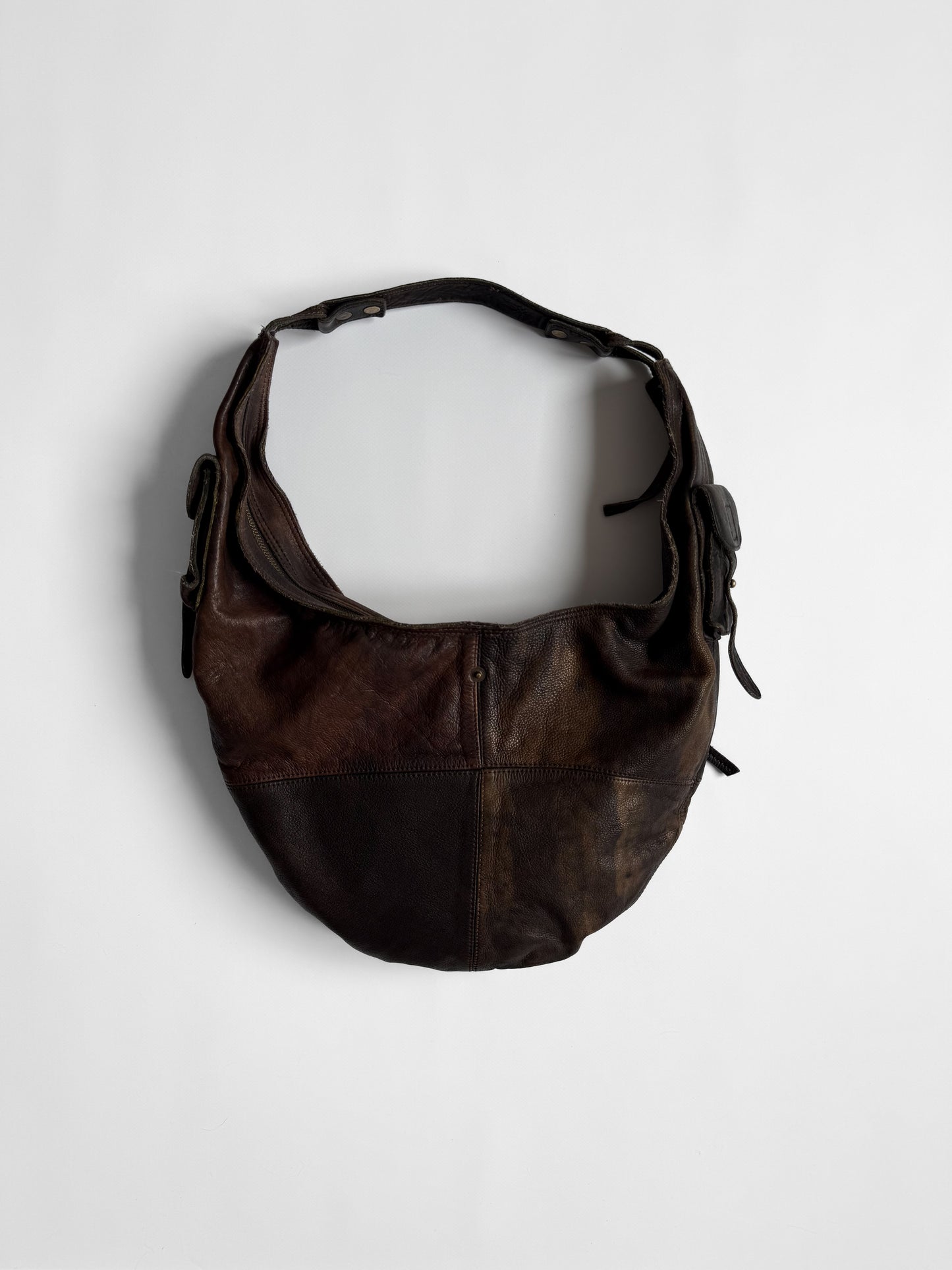 Vintage Diesel Skórzana Torba Hobo