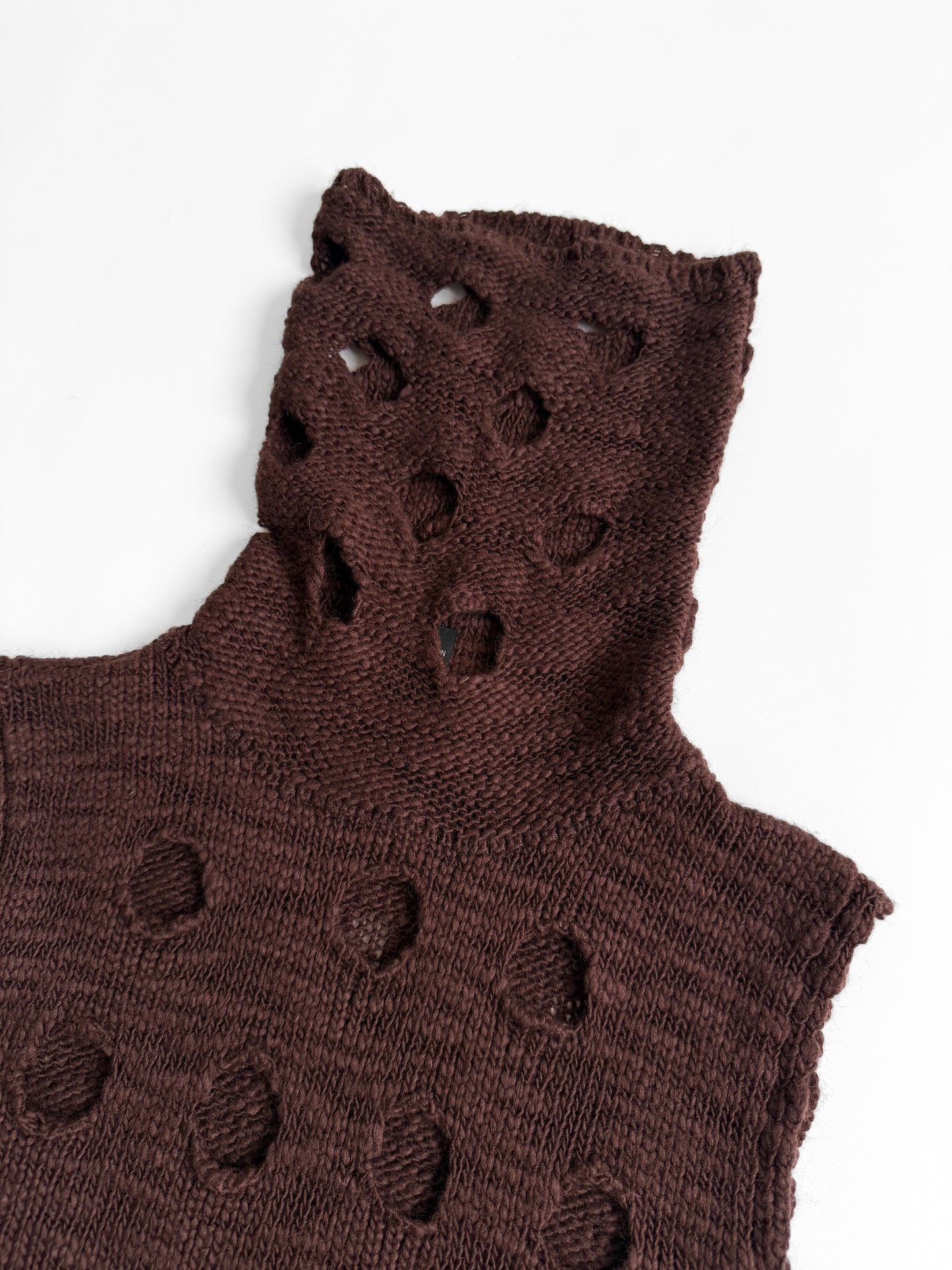 Vintage Diesel Style Lab wełniana kamizelka