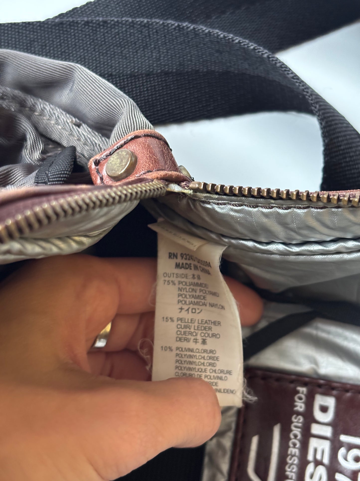 Vintage Diesel Y2K Torba Crossbody