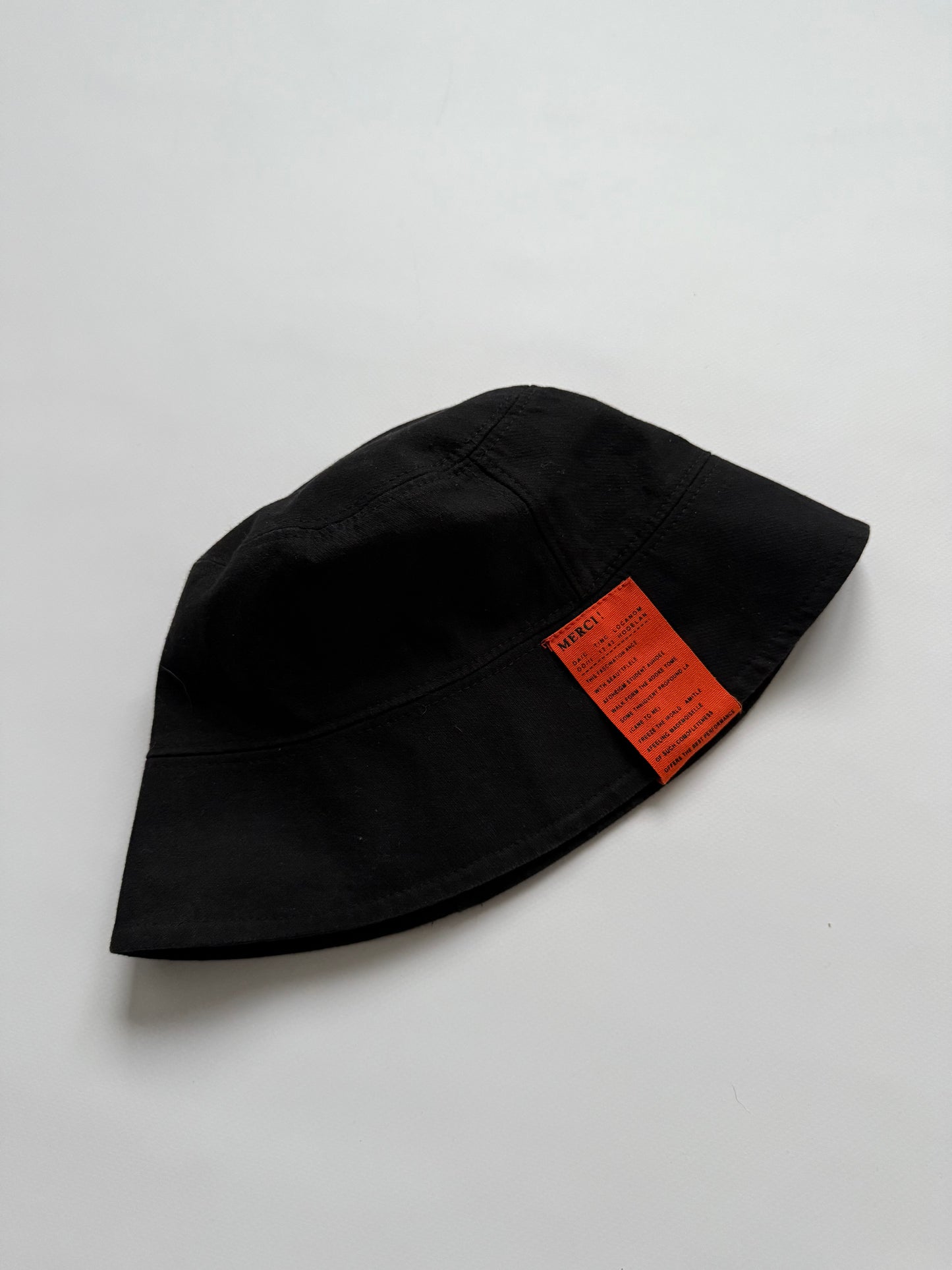Vintage kapelusz merci bucket hat