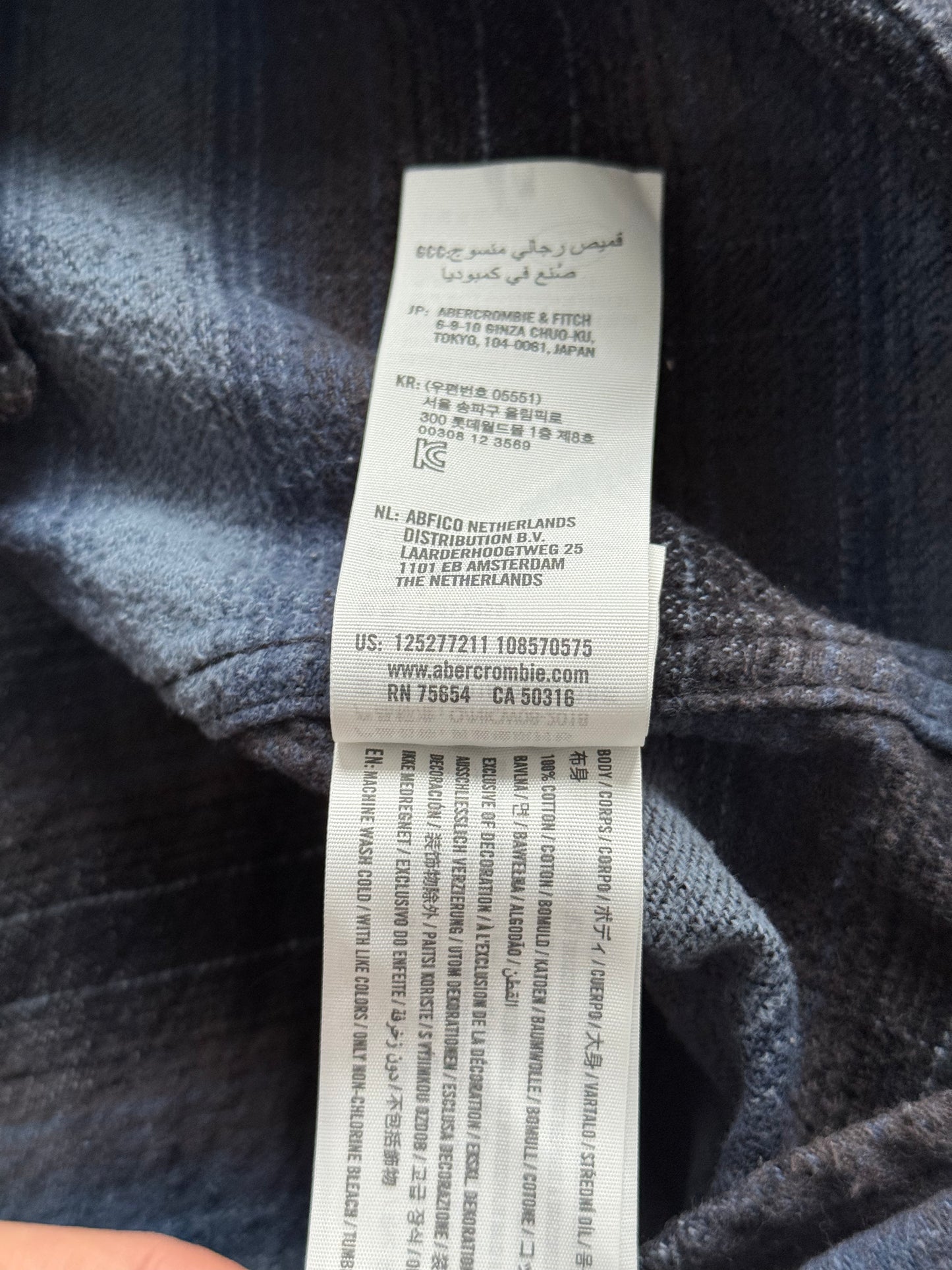 Vintage Abercrombie & Fitch koszula w kratę